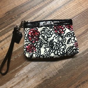 Coach Poppy Daisy Floral Graffiti Clutch/Wristlet